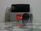 Classic Ray-ban RB3584W Blaze Aviator Sunglasses Gold Gradient Never Worn Pre-owned. Price: $55.00.