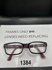 Ray-ban Rb 5150 2126 Eyeglasses Frame Only 50-19 135 Brown/purple Pre-owned. Price: $24.99.