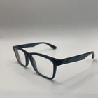 Ray-ban RB7025 5719 Transparent Grey/blue Eyeglasses 55-17-145 Men's Frames Only Pre-owned. Price: $49.98.