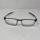 Oakley Tincup OX3184-0154 Powder Coal Black 54-17-135 Eyeglasses 352L Pre-owned. Price: $70.00.