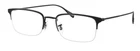 Oliver Peoples OV1273 5062 Matte Black Semi Rimless Rectangle Men's Eyeglasses New. Price: $258.98.