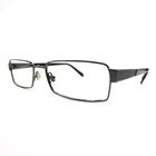 Jones New York J322 Gunmetal Eyeglasses Frames Black Rectangular 55-17-140. Price: $63.98.