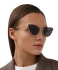 Gucci Sunglasses GG1006S Cat Eye Metal Gold 60-145 New Authentic. Price: $359.10.