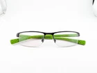 Nike Eyeglasses Frames Only, 8095 001, 50-17-140, Black/green Pre-owned. Price: $49.99.