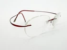 Silhouette 7799 Eyeglasses Frames 6066 Red .. 19-140 Titanium J854 Pre-owned. Price: $79.11.