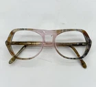 Vintage 1970S Kono Lynn Aviator Resin Eyeglasses Frames Italy 54-20-140 Pre-owned. Price: $18.89.