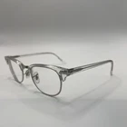 Ray Ban Rb 5154 2001 White Transparent Silver Clubmaster Unisex 49 Mm Eyeglasses Pre-owned. Price: $39.98.