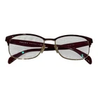 Prada Vpr 65R UAN-1O1 Eyeglasses Frame Only Brow Line Horn Rim 53 16 140 Used. Price: $47.20.