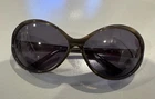 Cinzia Vivid Col. 1 Sunglasses Fashionable Brown Frame Pre-owned. Price: $14.99.