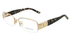 Versace Womens Gold Frame Eyeglasses 0VE1175B 1002 53 Mm Diameter Lenses, New. Price: $119.99.