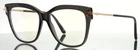 Tom Ford TF5704-B 020 Grey Gold Womens Square Full Rim Eyeglasses 54-15-140 B:47 New. Price: $119.99.