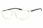 Porsche P8733 57B Eyeglasses Gold Blue Frame 57MM New. Price: $153.99.