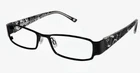 New Bebe Alotta Love BB5012 Authentic Eyeglasses Frame 51/17-135 Jet. Price: $35.00.