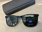 Zeiss Unisex Black Sunglasses ZS22509SP 001 53 -20 145 #3P New. Price: $99.00.