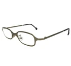 Vintage Eyeworks Eyeglasses Frames Streb 433 Matte Gold Rectangular 45-23-125 New. Price: $54.99.
