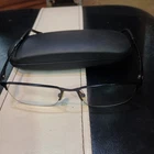 Haggar Eyeglasses HAC111 Mt. Black Mens Half Rim 54-17-145 Frames Only Pre-owned. Price: $16.00.