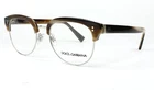 Dolce & Gabbana Eyeglasses FRAMES-3270 -3116 Striped BROWN/SILVER-52-19-145 New. Price: $89.99.