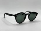 Ray-ban RB2180 601/71 Black/grey Lenses Round Sunglasses Italy Read Descript Pre-owned. Price: $39.00.