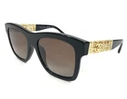 Chanel Sunglasses 5533-A C.622/S9 Black Gold Frames With Brown Polarized Lenses New. Price: $419.99.