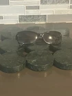 Coach Chelsea S426 Rectangle Black Gray Women's Sunglasses 125MM Frame Only Case Pre-owned. Price: $9.95.