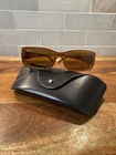 Ray-ban Sunglasses Rb 4067-689 Brown Woodgrain Frames Italy Pre-owned. Price: $40.00.