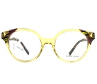 Alain Mikli Eyeglasses Frames Savoie A03143 008 Clear Yellow Brown 50-19-145 New. Price: $244.79.