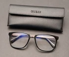 Guess Eyeglasses Frames Only GU1877-F-3 001 54-18-140 Black Plastic & Metal Pre-owned. Price: $37.00.