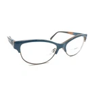 Oakley OX1108-0452 Dark Green Brown Cat Eyeglasses Frames 52-16 132 Designer Pre-owned. Price: $74.99.