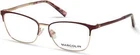 Marcolin Eyewear MA5029 070 Burgundy Gold Optical Frame 55-18-140 Rx New. Price: $79.60.