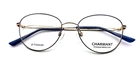 Charmant CH29826 Nv Blue Gold Full Rim Authentic Eyeglasses Frame 51-18-140 New. Price: $85.00.