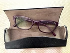 Authentic Burberry B3424EYEGLASS Frames Burgundy Plum 51-16-140 W/ Case Euc Pre-owned. Price: $20.00.