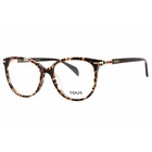 Tous Women's Eyeglasses Transparent Brown Havana Acetate Cat VTOB12S 04AN New. Price: $76.85.