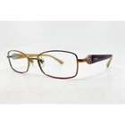 Vogue Eyeglass Frames Women Brown Good 3845-B 896 Crystal 52-16-135 Pre-owned. Price: $31.99.
