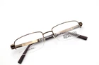 Kenneth Cole Reaction KC718 Col. 048 Brown 50-18-140 Half Rim Frames Flex B277 New. Price: $29.99.