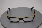 Ray-ban RB1546-3435 Square Eyeglasses Frame Only Black Yellow Designer 46-16-125 Pre-owned. Price: $32.99.
