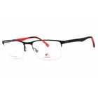 Carrera Men's Eyeglasses Matte Black/red Metal Half Rim Frame 8843 0003 New. Price: $40.79.