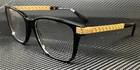 Versace VE3340U GB1 Black Gold Men's 57 Mm Eyeglasses New. Price: $159.20.