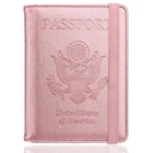 Walnew Rfid Passport Holder Cover Traveling Case Rosegold. Price: $18.78.