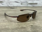 Maui Jim Kanaha Rx MJ-909-10 Japan Brown Wrap 61 15-130 Sunglasses *frames Only Pre-owned. Price: $73.87.
