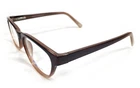 New Modern Optical Affection Brown Beige Eyeglasses Frames Womens Rx 55-18-140. Price: $33.91.