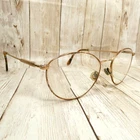 Safilo Elasta Round Green Gold-toned Metal Eyeglasses Frames Only 54-17-135 Pre-owned. Price: $35.96.