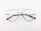 Sean John Eyeglasses, Frames Only, SJLO6007 275, 55-18-145, Metal, Gold/beige Pre-owned. Price: $24.99.