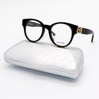 New Balenciaga Eyeglasses BB0173O 002 Round Havana Women Eyewear. Price: $229.00.