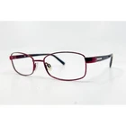 Visage Eyeglasses Women Burgundy Rectangular Metal Frame E214 52-17-135 Pre-owned. Price: $31.99.