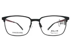 Kliik Eyeglasses Frames 719 M103 Charcoal Red Black Rectangle Full Rim 51-16-140 New. Price: $99.99.