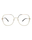 Alexander Mcqueen Womens Square/rectangle Gold Transparent Fashion Designer Pre-owned. Price: $149.99.