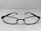 Cole Haan CH943 Brown 54-17-135 Metal Full Rim Eyeglasses Frame TN36 Pre-owned. Price: $70.00.