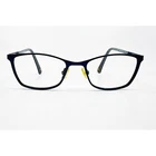 Liz Claiborne Eyeglass Frames Womens Navy Blue L446 E8W Geometric 47-17-130 Pre-owned. Price: $39.99.