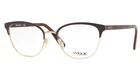 Vogue 4088 997 Brown Gold Authentic Eyeglasses 50-18-140 Rx W/ Case Brand New. Price: $64.90.
