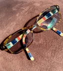 Kate Spade Eyeglasses Lucyann Tortoise And Aqua Striped Design 0X77 49-16-135 Pre-owned. Price: $35.00.